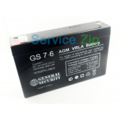 Аккумулятор GS 7-6 (6V 7AH) GENERAL SECURITY 