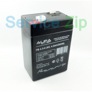 Аккумулятор FB 4.5-6 (6V 4.5AH/20HR) ALFA BATTERY