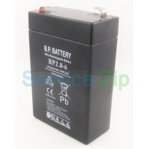 Аккумулятор BP2.8-6 (6V2.8Ah/C20/1.75VPC/25) B.P. BATTERY