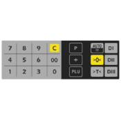 Панель клавиатурная Мера ЭК 001.90.00.002