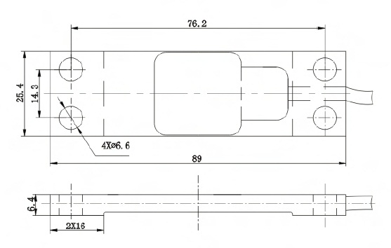 Тензодатчик KELI SEBE-SS-200kg