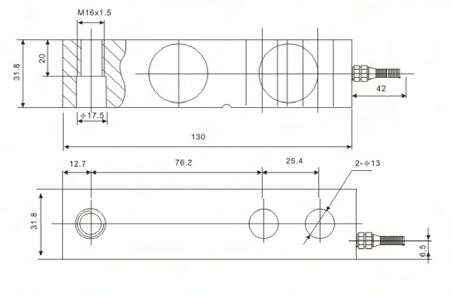 Тензодатчик KELI SQBL-A-1t