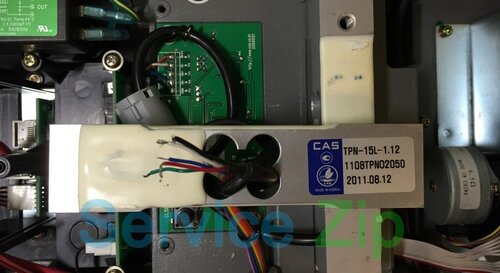 Ремонт весов CAS CL5000J(Нестабильно, Ошибка АЦП, Ошибка нуля)