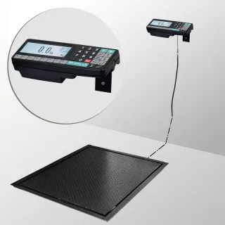 Весы платформенные МАССА-К из конструкционной стали 1200х1000мм 4D-PMF-12/10-1000-RA