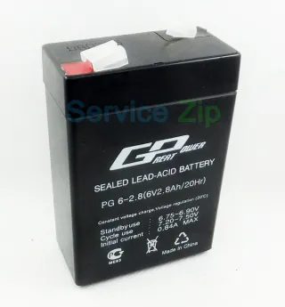 Аккумулятор PG 6-2.8 (6V2.8AH/20HR) GREAT POWER