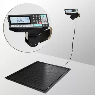 Весы платформенные МАССА-К из конструкционной стали 1200х1000мм 4D-PMF-12/10-1000-RP
