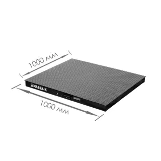 Промышленные платформенные весы Масса-К 4D-PM-10/10-1000 (облегченные)