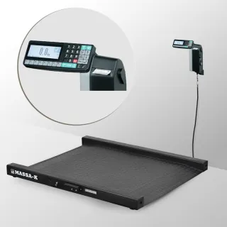 Весы платформенные МАССА-К из конструкционной стали 1000х1000мм 4D-LM-2-1000-RL