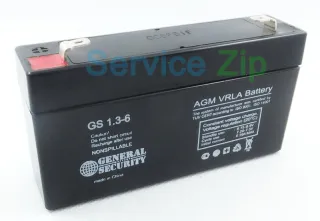 Аккумулятор GS 1.3-6 (6V1.3AH)