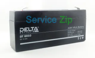 Аккумулятор DT 6033 (6V 3.3AH) DELTA BATTERY