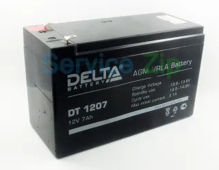 Аккумулятор DT 1207 (12V 7.0AH) DELTA BATTERY