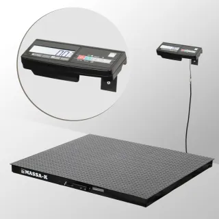 Весы платформенные МАССА-К из конструкционной стали 1000х1000мм 4D-PM-1-1000-A